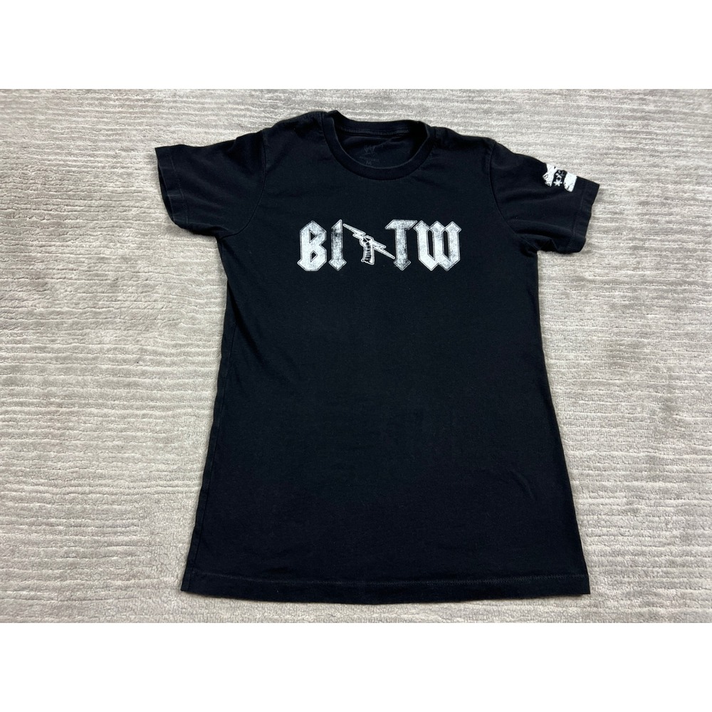 WWE T-Shirt Men Medium Black CM Punk Best In The World BITW Graphic Tee Short Sl